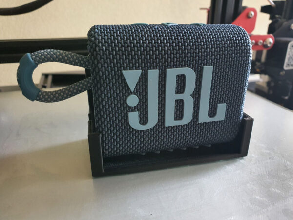 Soporte De Muro Compatible Parlante Jbl Go 3 3d - Imagen 2