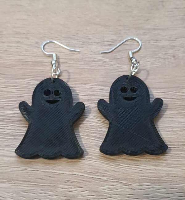 Aros Fantasma Ghost Halloween Pla 3d - Imagen 2