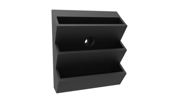 Organizador De Muro 3 Discos Externos Portables 2.5 3d