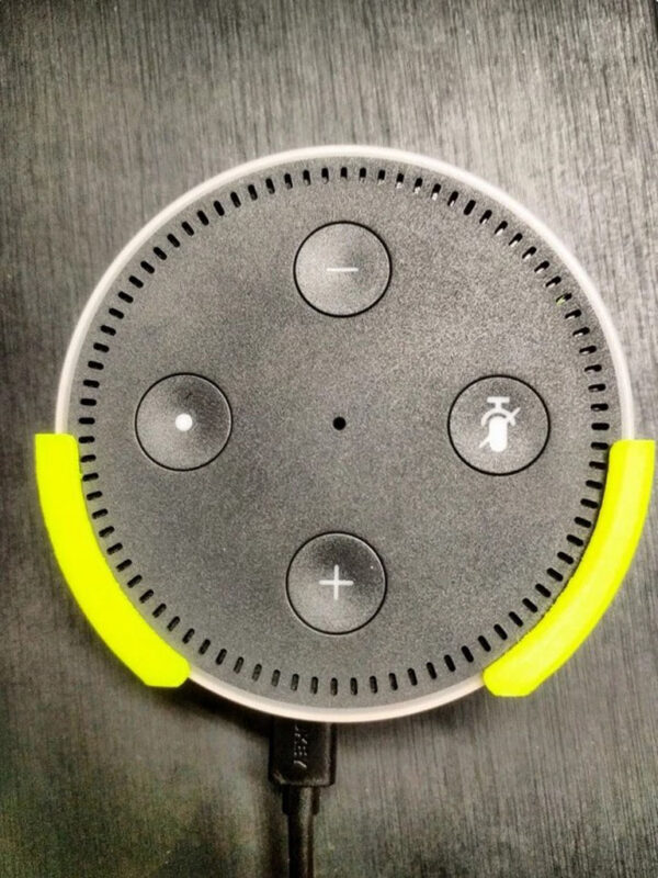 Soporte Pared Muro Amazon Alexa Echo Dot2 Impreso 3d - Imagen 2