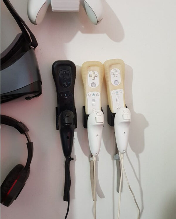 Soporte De Muro Pared Control Mando Wii 3d Pla - Imagen 2