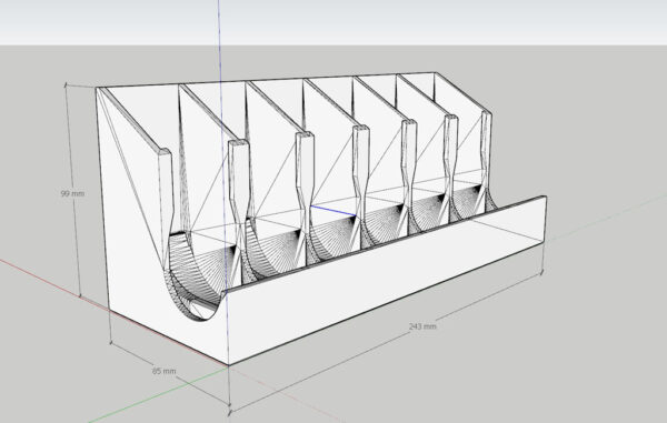 Nespresso Dispensador De Cápsulas 6 Unidades Pla 3d - Imagen 2