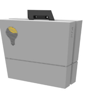Soporte Muro Ps4 Slim Impreso 3d