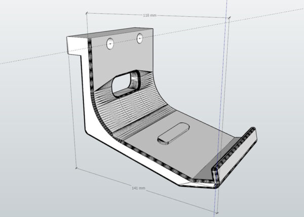 Soporte Amazon Alexa Echo Show 8 Muro Pared Imp 3d - Imagen 3