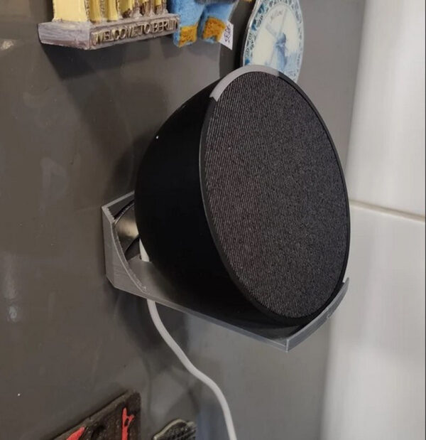 Soporte De Muro Compatible Amazon Alexa Echo Pop V2 - Imagen 2