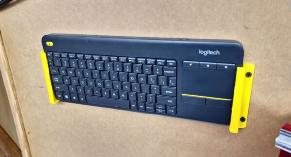 Soporte Pared Muro Compatible Logitech K400 Teclado 3d Pla - Imagen 2