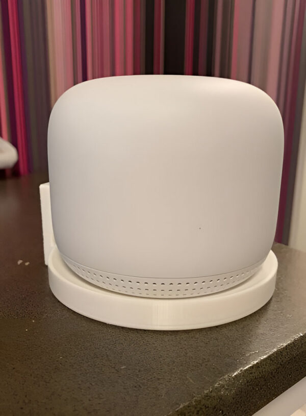 Soporte De Muro Compatible Google Nest Wifi 3d Pla - Imagen 2
