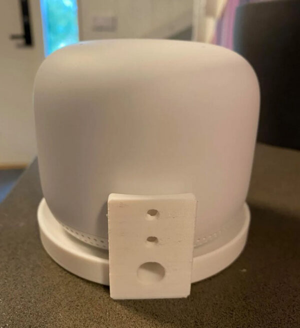 Soporte De Muro Compatible Google Nest Wifi 3d Pla - Imagen 3