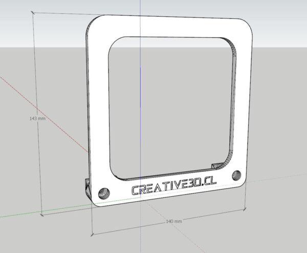 Soporte De Muro Para Discos De Vinilo 3d Pla V_2 - Imagen 3