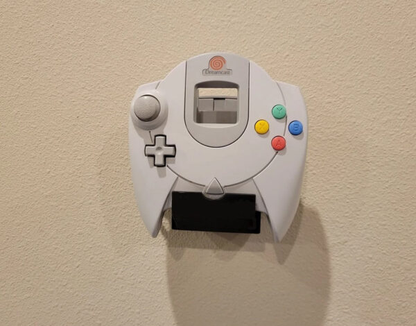 Soporte Muro Sega Dreamcast Mando 3d Pla - Imagen 2