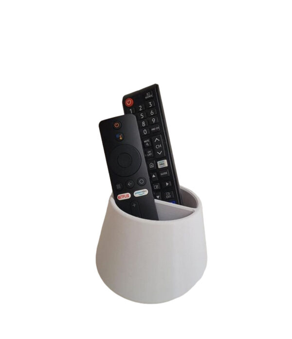 Soporte De Mesa Doble Control Remoto Impreso 3d Pla - Imagen 3