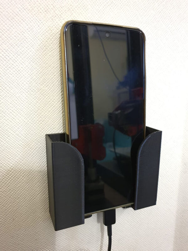 Soporte De Muro Compatible iPhone Android Telefono 3d Pla - Imagen 2
