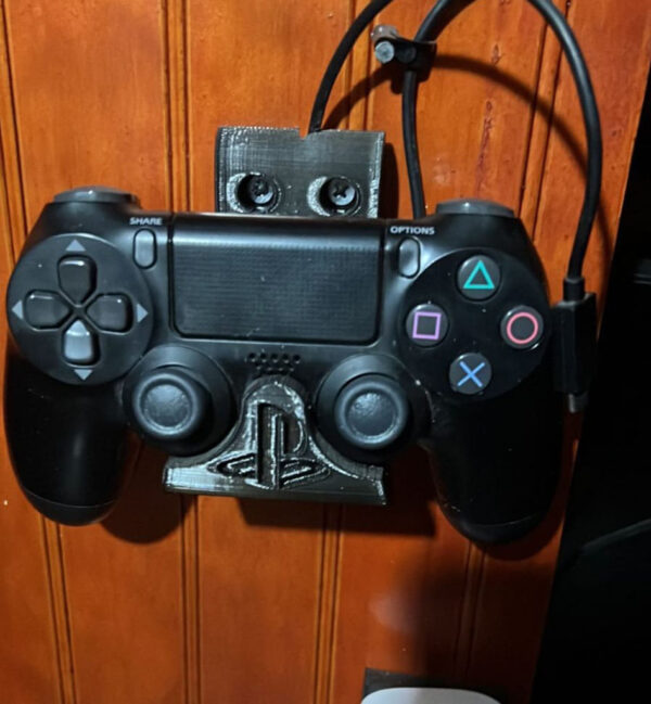 Soporte De Muro Para Control Ps4 Playstation 4 Impreso 3d_2 - Imagen 2