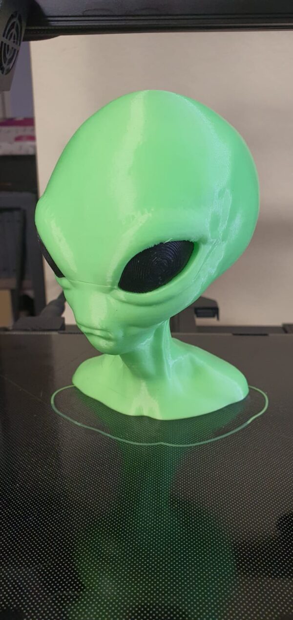 Escultura Decorativa Alien Extraterrestre 3d Pla - Imagen 2
