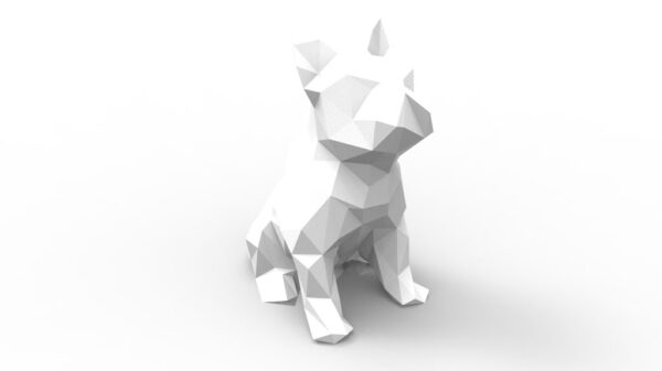 Escultura Perro French Bulldog Frances 3d Pla - Imagen 6