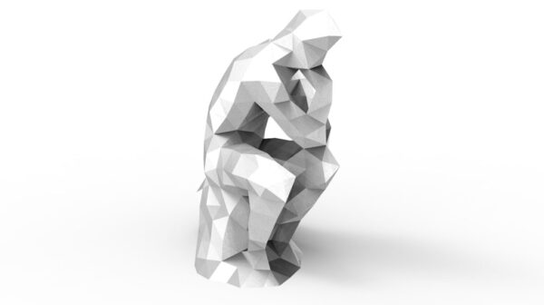 Escultura Decorativa El Pensador  Le Penseur  Impreso 3d - Imagen 3