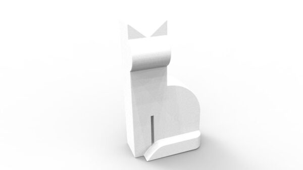 Escultura Decorativa Gato Moderno 3d Pla - Imagen 3