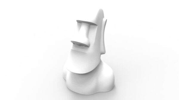 Escultura Decorativa Moai Moderno 3d Pla_2 - Imagen 2