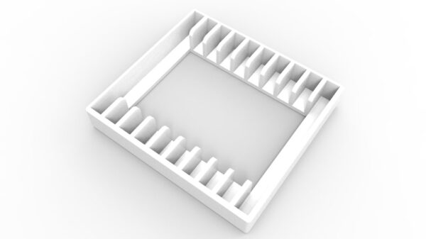 Organizador De Cd 10 Disco 3d Pla - Imagen 3