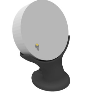 Soporte Vertical Alexa Echo Dot3 Impreso 3d