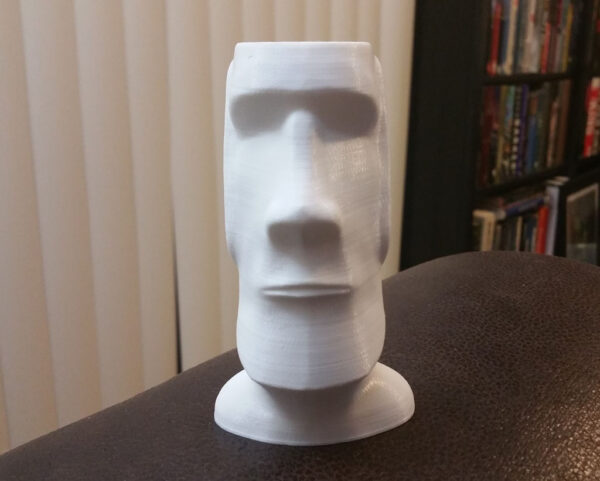 Escultura Decorativa Moai Moderno 3d Pla - Imagen 3