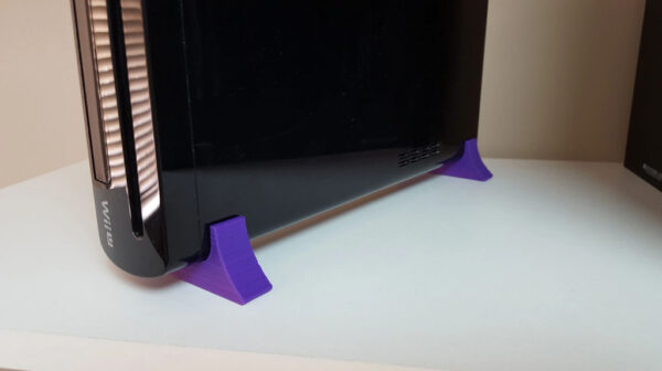 Soporte Vertical Consola Wii U 3d Pla (el Par) - Imagen 2