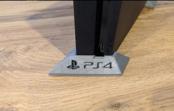 Soporte Vertical Mesa Ps4 Playstation 4 Slim 3d - Imagen 2