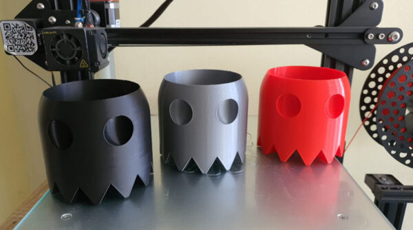 Macetero Fantasma Decorativo Impresos 3d Pla - Imagen 2