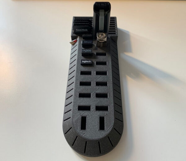 Organizador Tarjeta Microsd Sd Usb Pendrive 3d Pla - Imagen 2