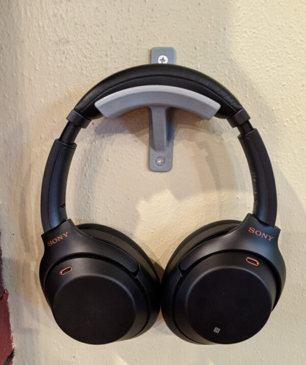 Soporte De Audifonos Para Muro Pared 3d Pla_3 - Imagen 2