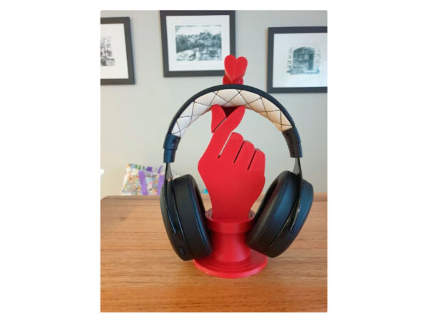 Soporte Mesa Audifonos Kpop Impreso 3d Pla - Imagen 2