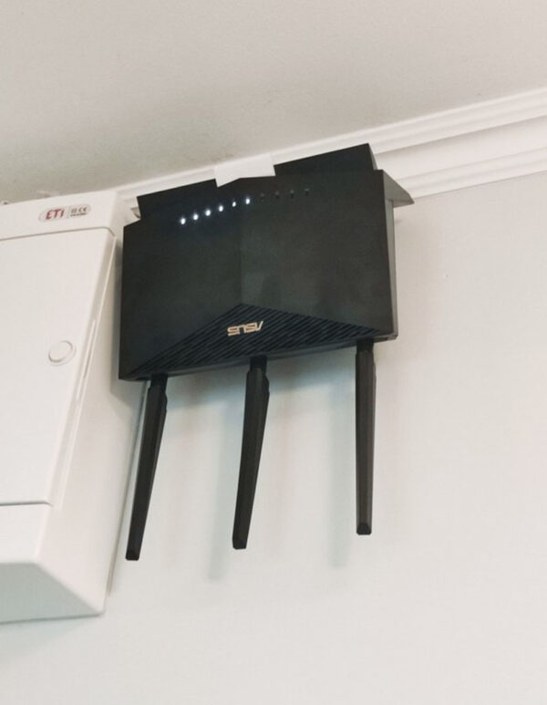 Soporte Muro Router Asusrt-ax86u Rt-ax86s 3d Pla - Imagen 2