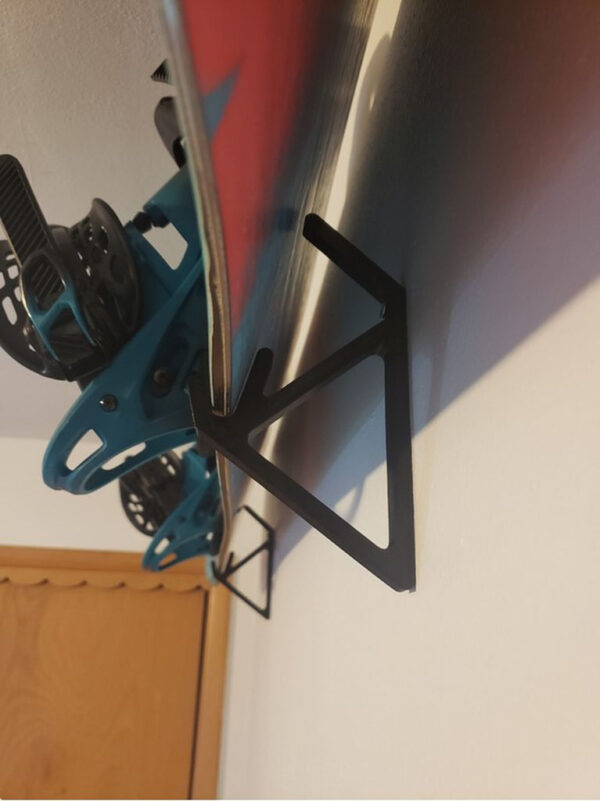 Soporte De Muro Pared Snowboard Impreso 3d - Imagen 3