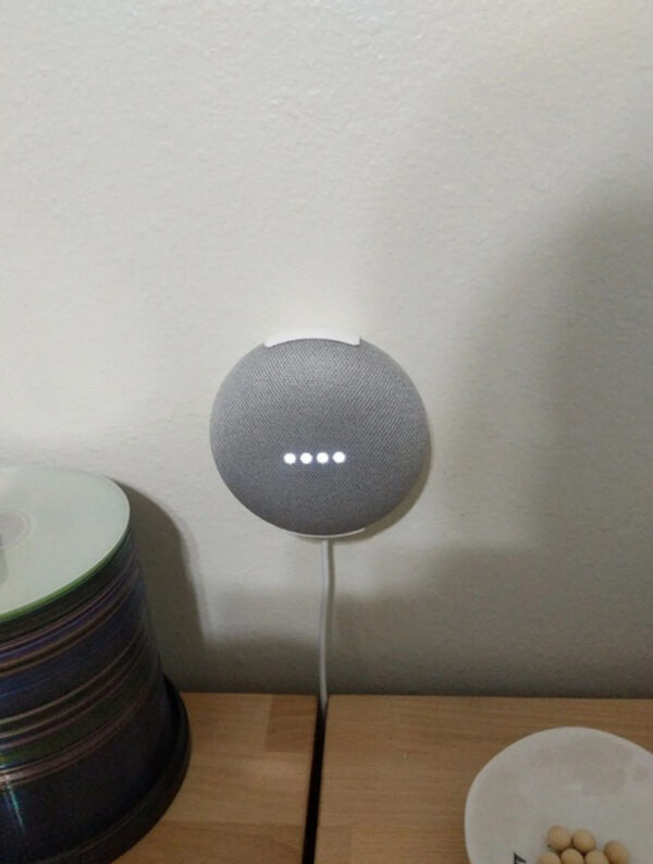 Soporte Muro Google Home Mini Slim 3d Pla - Imagen 2