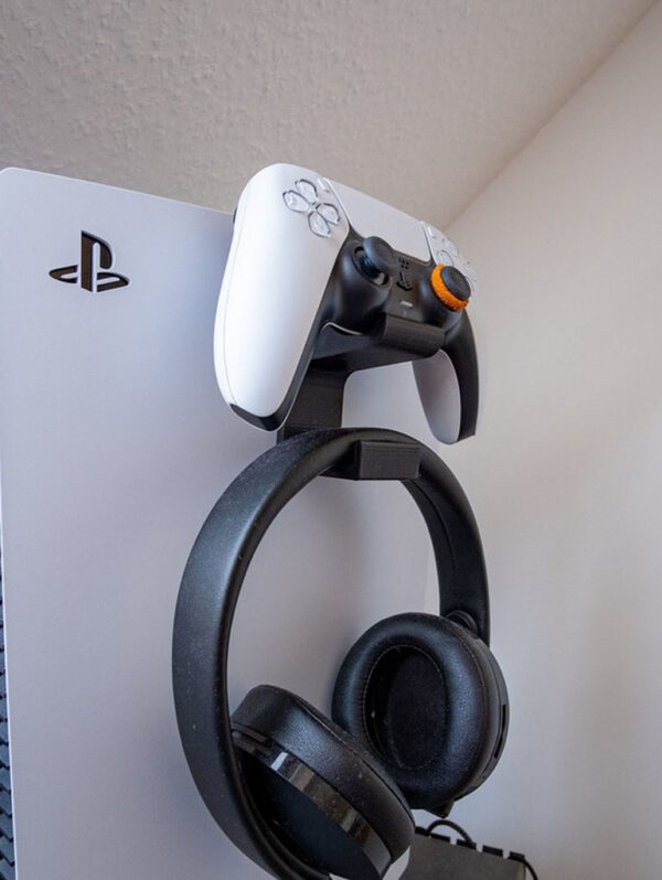 Soporte Para Audifonos Y Mando Ps5 Clip Consola 3d Pla - Imagen 2