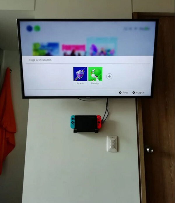 Soporte Pared Muro Nintendo Switch 3d Pla - Imagen 3