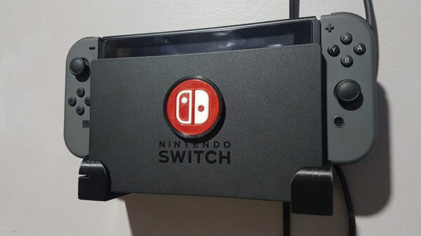 Soporte Pared Muro Nintendo Switch 3d Pla - Imagen 4