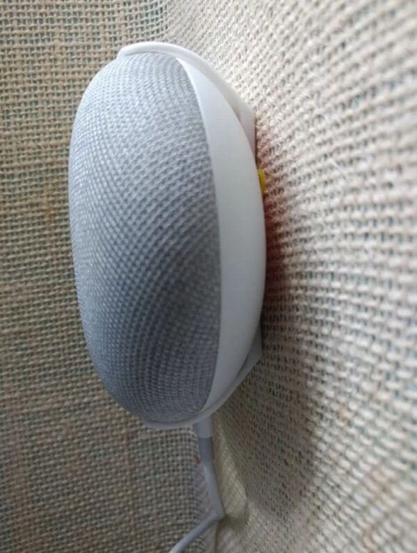 Soporte Muro Google Home Mini Slim 3d Pla - Imagen 3