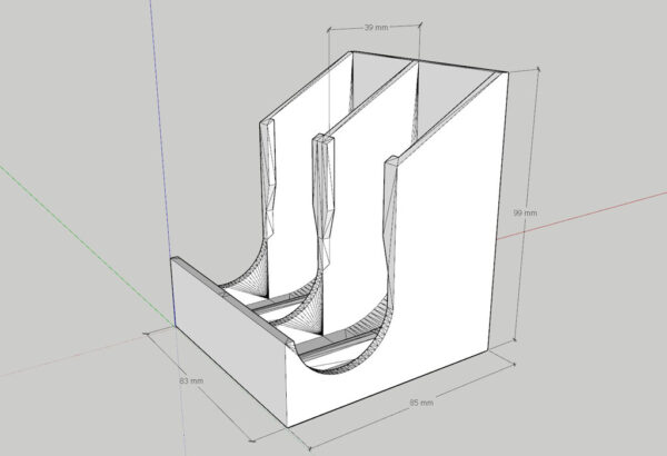 Nespresso Dispensador De Cápsulas 2 Unidades Pla 3d - Imagen 3