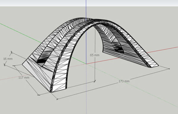 Soporte Vertical Arco Compatible Con Macbook Y Notebook 3d - Imagen 3