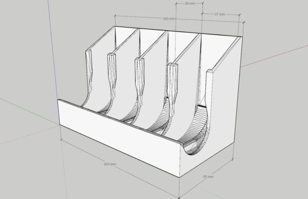 Nespresso Dispensador De Cápsulas 4 Unidades Pla 3d - Imagen 4