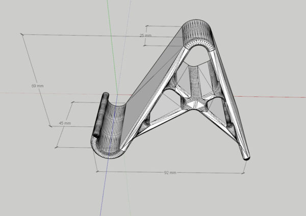 Soporte De Mesa Compatible Con iPhone Y Android 3d Pla V2 - Imagen 3