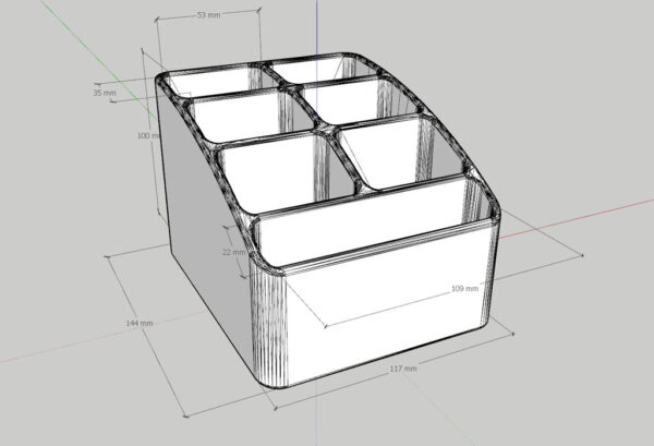 Soporte De Mesa Multiple Control Remoto Elegante 3d Pla - Imagen 3