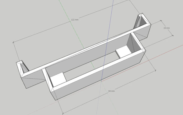 Dock Soporte Para Disco Externo 2.5 Apple iMac 3d Pla - Imagen 4