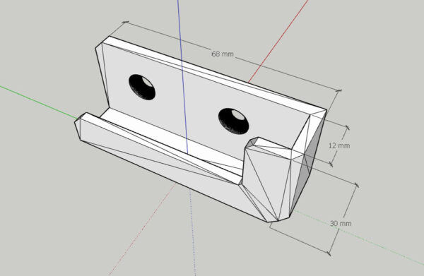 Soporte Muro Compatible Con iPad Telefono Y Tablet 3d Pla - Imagen 4