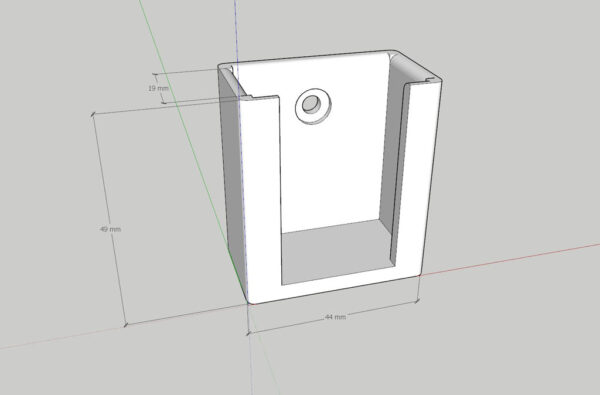 Soporte Pared Muro Control Remoto Chromecast 4 3d Pla - Imagen 3