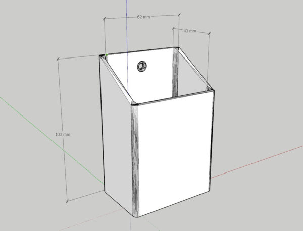 Soporte Pared Muro Control Remoto Impreso 3d Pla - Imagen 2