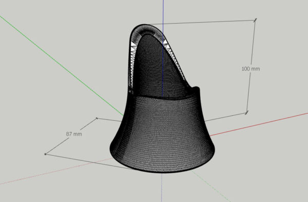 Soporte Pedestal Compatible Alexa Echo Dot 3 Impreso 3d - Imagen 4