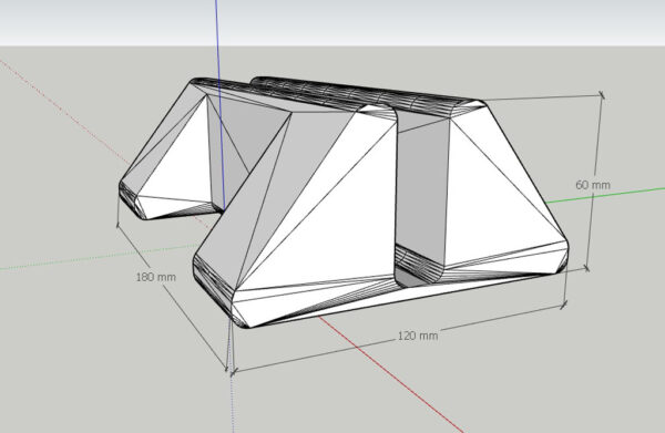 Soporte Vertical Para Macbook Air Pro 13 3d Pla - Imagen 3