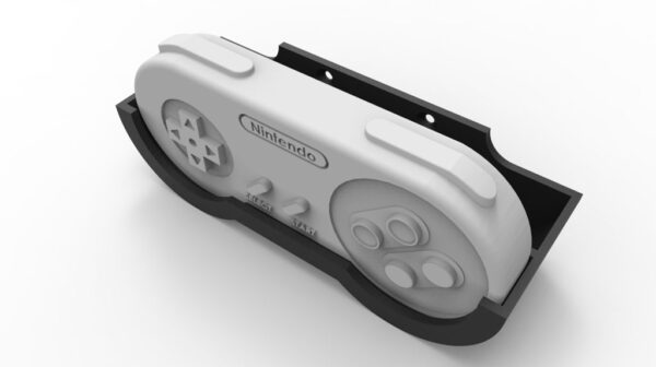 Soporte Control Pared Muro Super Nintendo 3d V2 - Imagen 2